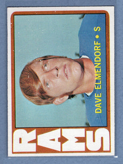 1972 Topps #109 Dave Elmendorf EX  GO210