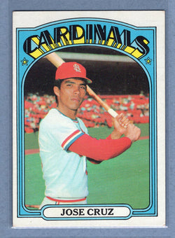 1972 Topps #107 Jose Cruz EX  GO500