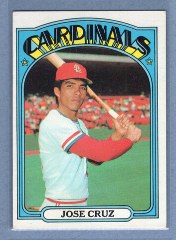 1972 Topps #107 Jose Cruz EX  GO500
