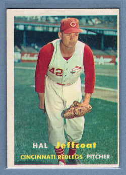 1957 Topps #93 Hal Jeffcoat  EX   GO260