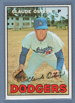 1967 Topps #330 Claude Osteen EX-MT  GO308