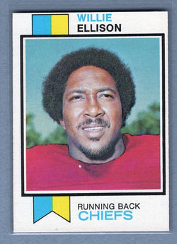 1973 Topps #205 Willie Ellison NM  High Grade Set Break