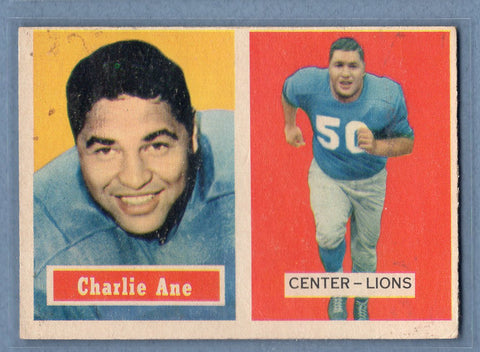 1957 Topps #56 Charlie Ane (b) EX  GO801
