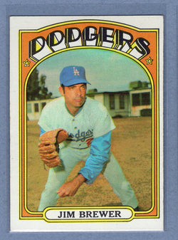 1972 Topps #151 Jim Brewer EX-MT  GO483