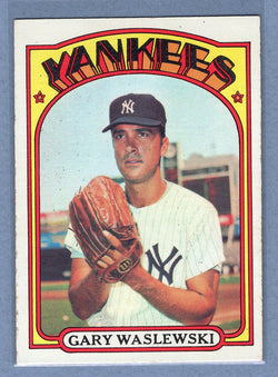 1972 Topps #108 Gary Waslewski EX  GO500