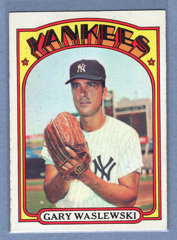 1972 Topps #108 Gary Waslewski EX  GO500