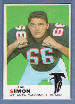 1969 Topps #184 Jim Simon EX-MT  Set Break GO263