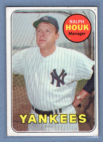 1969 Topps #447 Ralph Houk EX  GO645