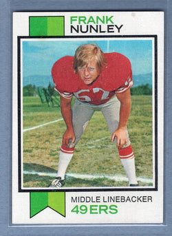 1973 Topps #95 Frank Nunley NM   GO355