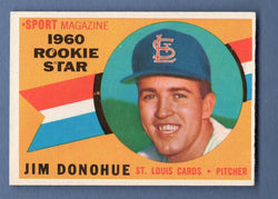 1960 Topps #124 Jim Donohue EX-MT  GO240B