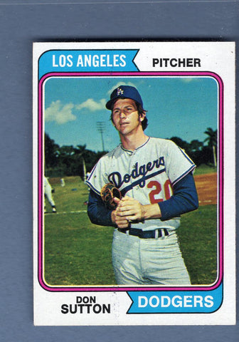 1974 Topps Baseball #220 Don Sutton NM-MT 001