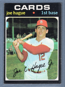 1971 Topps #96 Joe Hague  EX  GO747