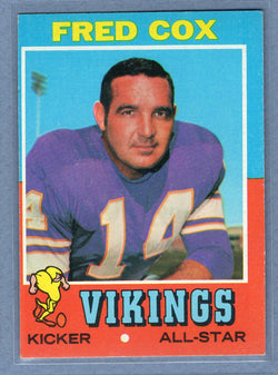 1971 Topps #96 Fred Cox EX-MT  GO260