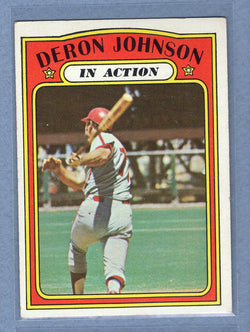 1972 Topps #168 Deron Johnson IA EX   GO311