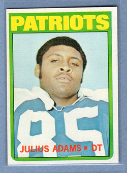 1972 Topps #97 Julius Adams EX-MT  GO326