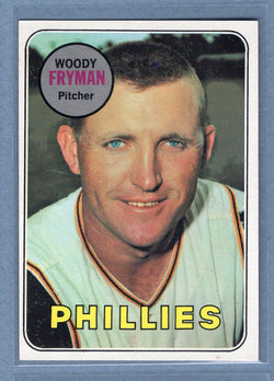 1969 Topps #51 Woody Fryman (b) EX-MT  GO700