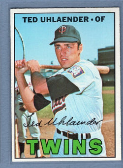 1967 Topps #431 Ted Uhlaender EX-MT   GO415