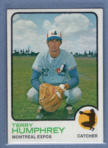 1973 Topps #106 Terry Humphrey  EX-MT  GO550