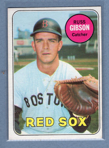 1969 Topps #89 Russ Gibson (c) EX-MT  GO602