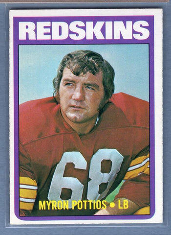 1972 Topps #243 Myron Pottios EX-MT  GO244