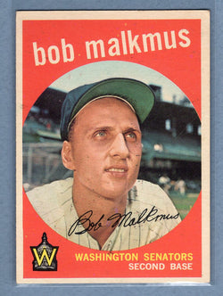 1959 Topps #151 Bob Malkmus EX   GO410