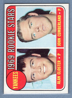 1969 Topps #114 Yankees Rookies EX-MT  GO477