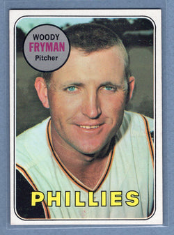 1969 Topps #51 Woody Fryman (c) EX-MT  GO700