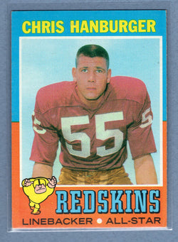 1971 Topps #97 Chris Hanburger (HOF) EX-MT  GO260
