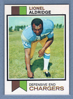 1973 Topps #174 Lionel Aldridge EX-MT     GO375