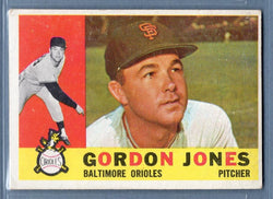 1960 Topps #98 Gordon Jones EX  GO560
