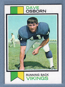 1973 Topps #176 Dave Osborn EX-MT     GO375