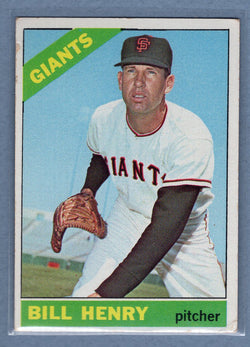 1966 Topps #115 Bill Henry G-VG  GO300