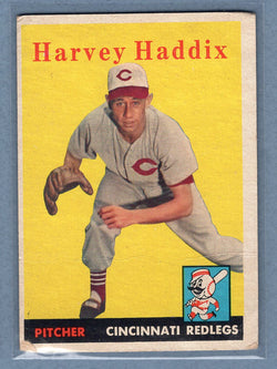 1958 Topps #118 Harvey Haddix  G-VG  GO387