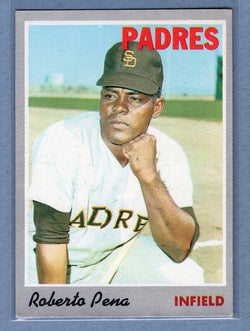 1970 Topps #44 Roberto Pena  (b) EX  GO900