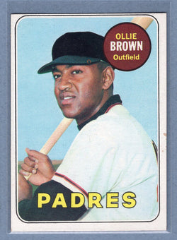 1969 Topps #149 Ollie Brown EX  GO350