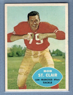 1960 Topps #118 Bob St. Clair (HOF) EX   GO35