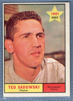 1961 Topps #254 Ted Sadowski VG-EX   GO417
