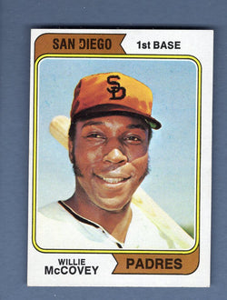 1974 Topps Baseball #250 Willie McCovery NM-MT 001