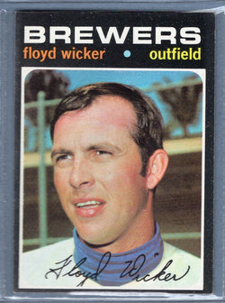 1971 Topps #97 Floyd Wicker  EX  SB1