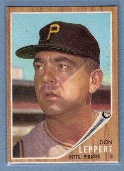 1962 Topps #36 Don Leppert  EX   GO522