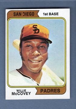 1974 Topps Baseball #250 Willie McCovery NM-MT 002