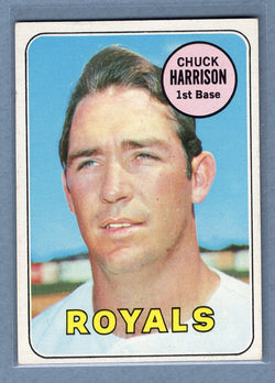 1969 Topps #116 Chuck Harrison EX-MT  GO477