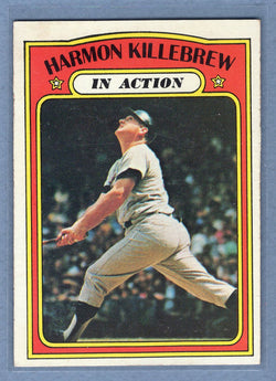 1972 Topps #52 Harmon Killebrew IA  EX  GO315