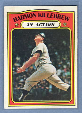 1972 Topps #52 Harmon Killebrew IA  EX  GO315