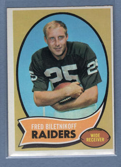 1970 Topps #85 Fred Biletnikoff (HOF) EX-MT  GO34