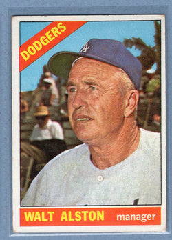 1966 Topps #116 Walt Alston (HOF) VG  GO300