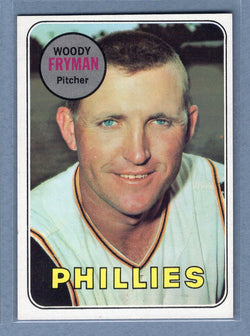 1969 Topps #51 Woody Fryman (e) EX-MT  GO700