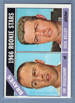 1966 Topps #84 Braves Rookies (c) EX  GO470