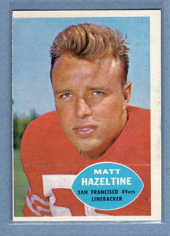 1960 Topps #119 Matt Hazeltine EX   GO35