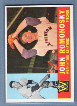 1960 Topps #87 John Romonosky EX-MT   GO340